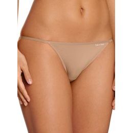 Kalhotky CALVIN KLEIN Sleek bikini nude