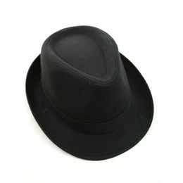 Trilby Panama klobouk černý