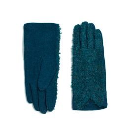 Šik vlněné rukavice modrá