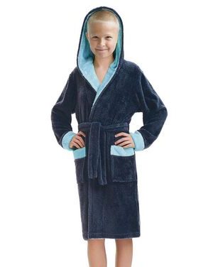 Dětský župan Mario tmavě modrý