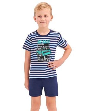 Chlapecké pyžamo Max modré proužky