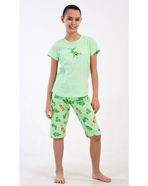 Dětské pyžamo kapri Ella - světle zelená