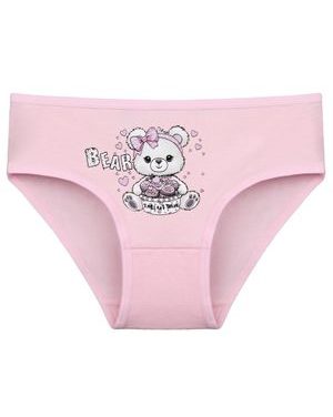 Dětské kalhotky Bear - světle růžová