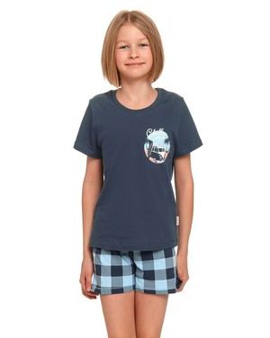 Dětské pyžamo Bil chill out modré