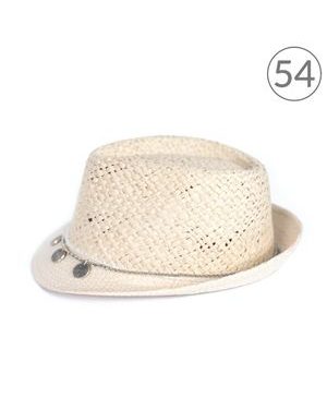Trilby klobouk bílý s penízky