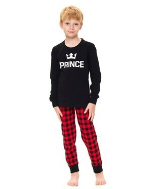 Chlapecké pyžamo Prince černé