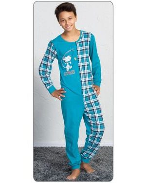 Dětský overal VIENETTA Sleepwalker - tyrkysová