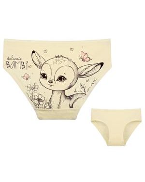 Dětské kalhotky Bambi - žlutá