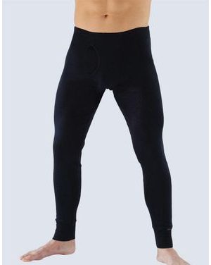 Pánské spodky (legíny), dlouhé, šité, klasické, jednobarevné 76001P - černá