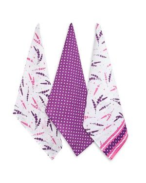 Sada 3 utěrek 50*70 cm, levandule