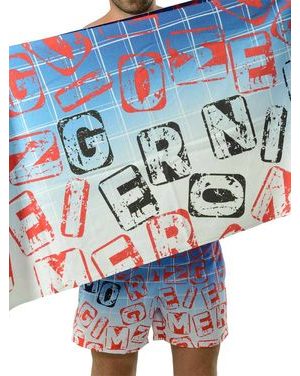 Plážová osuška GERONIMO 1630 modrá 70x140