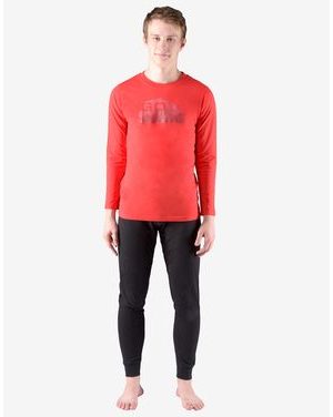 GINA dětské pyžamo dlouhé chlapecké 69003P - červená černá