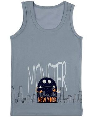 Chlapecký nátělník se širokými ramínky G modrá