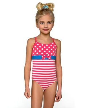 Plavky dívčí jednodílné Barborka