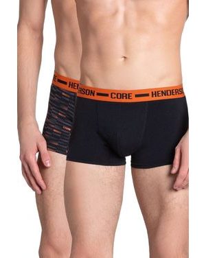 2 ks pánské boxerky Ozzy černé a šedé