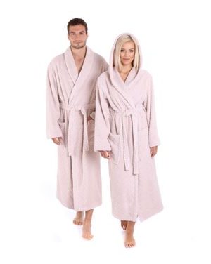 Unisex župan s kapucí Athena oříšková