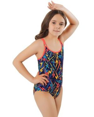 Dívčí jednodílné plavky Vendulka barevné