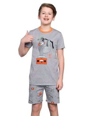 Chlapecké pyžamo Bafi šedé