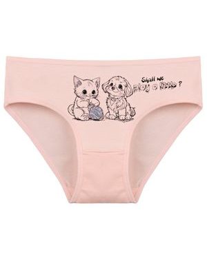 Dětské kalhotky Olivia - meruňková