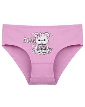 Dětské kalhotky Bear - šeříková