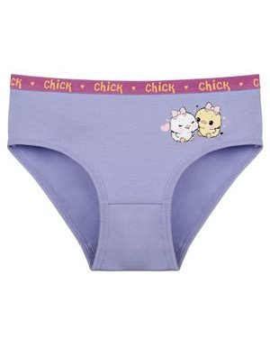 Dětské kalhotky Kuře - modrofialová