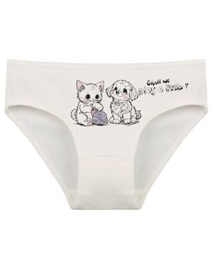 Dětské kalhotky Olivia - smetanová