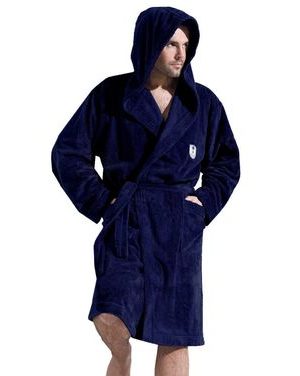 Pánský župan Ivo tmavě modrý