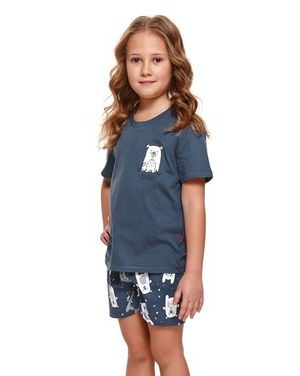 Dětské pyžamo Bear modré