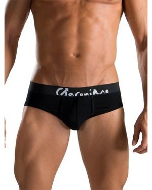 Pánské bavlněné slipy GERONIMO 1051s2 černé