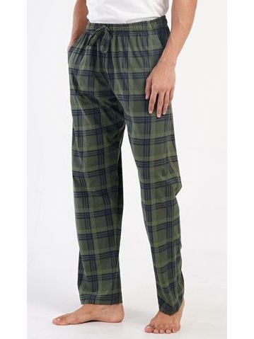 Pánské pyžamové kalhoty David - khaki