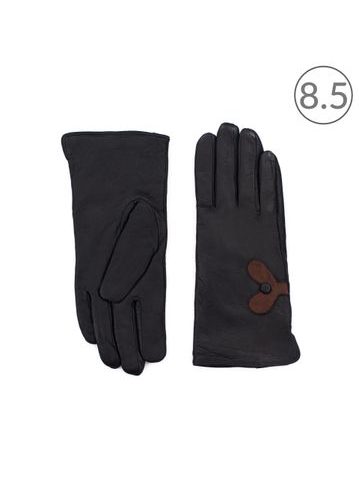 Elegantní kožené rukavice Lyngen černé