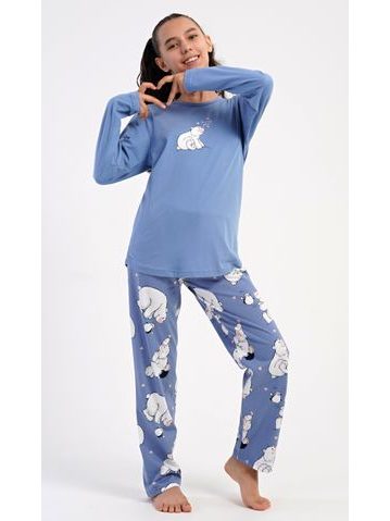 Dětský dlouhý župan s kapucí LILLY a JACK EXTRA světle fialová