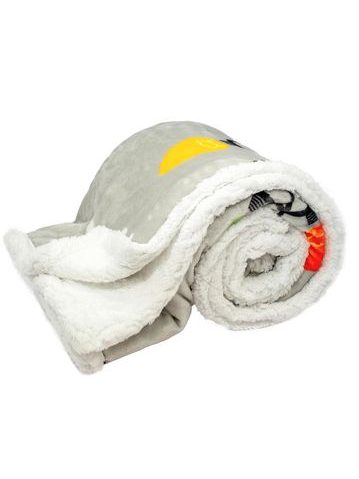 Deka 150 x 200 cm, s beránkem, mikroflanel, 460 GSM