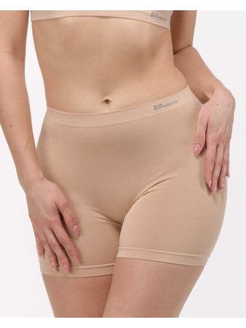 Boxerky se středně dlouhou nohavičkou EcoBamboo - Béžová