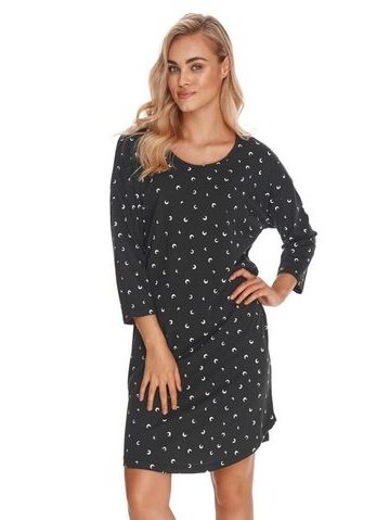 Dámská košilka Katia šedá s kočkami