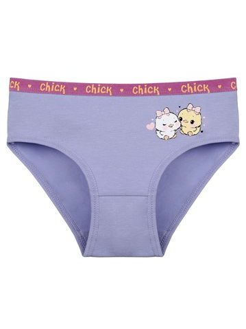 Dětské kalhotky Kuře - modrofialová