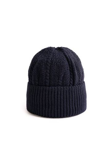 Normanská čepice - tmavomodrá