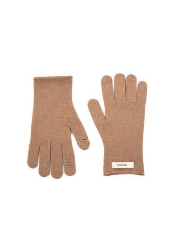 Rukavice Falco - tmavobéžové