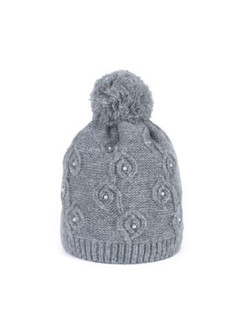 Čepice Pearl softness šedá