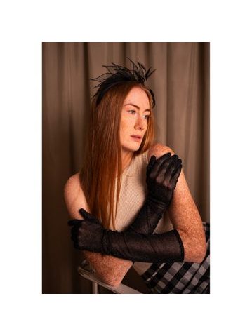 Rukavice s hadí kůží