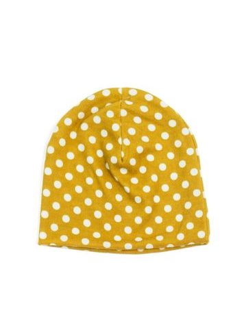 Dívčí čepice beanie puntíkovaná