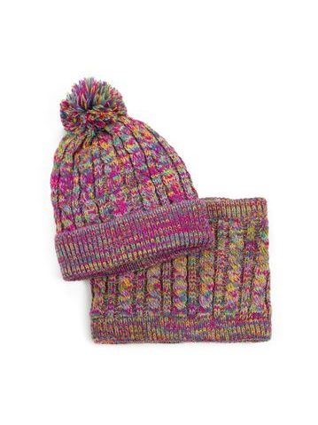 Čepice, nákrčník - vícebarevná