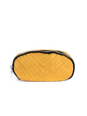 Dámská módní etue žlutá