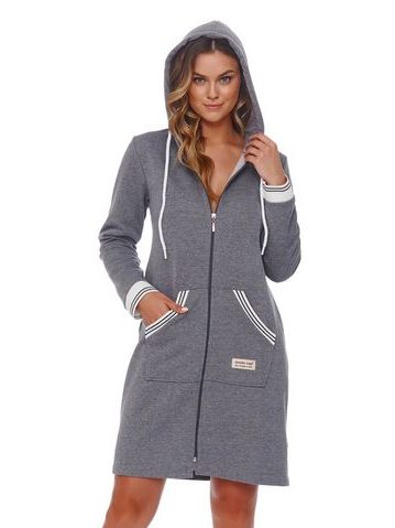 Dámský župan 4508 grey