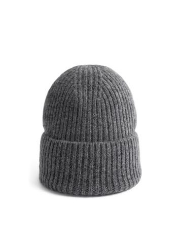 Čepice Bruna - šedá