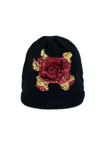 Zimní čerpice s růží