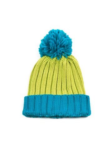 Zimní čepice s norským vzorem růžová