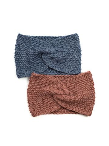 Čelenka - šála s knoflíkem bílá