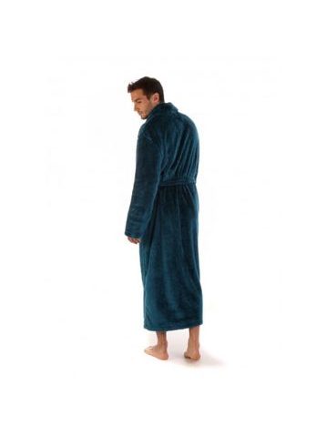 Pánský dlouhý župan kimono OXFORD modrá