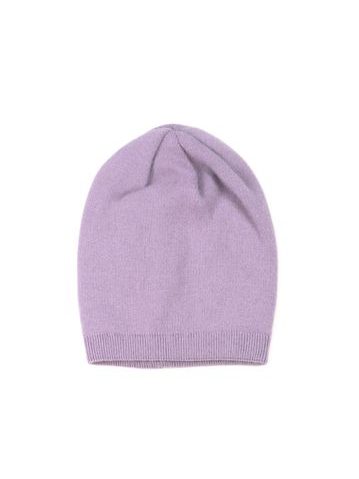 Fialková dámská čepice